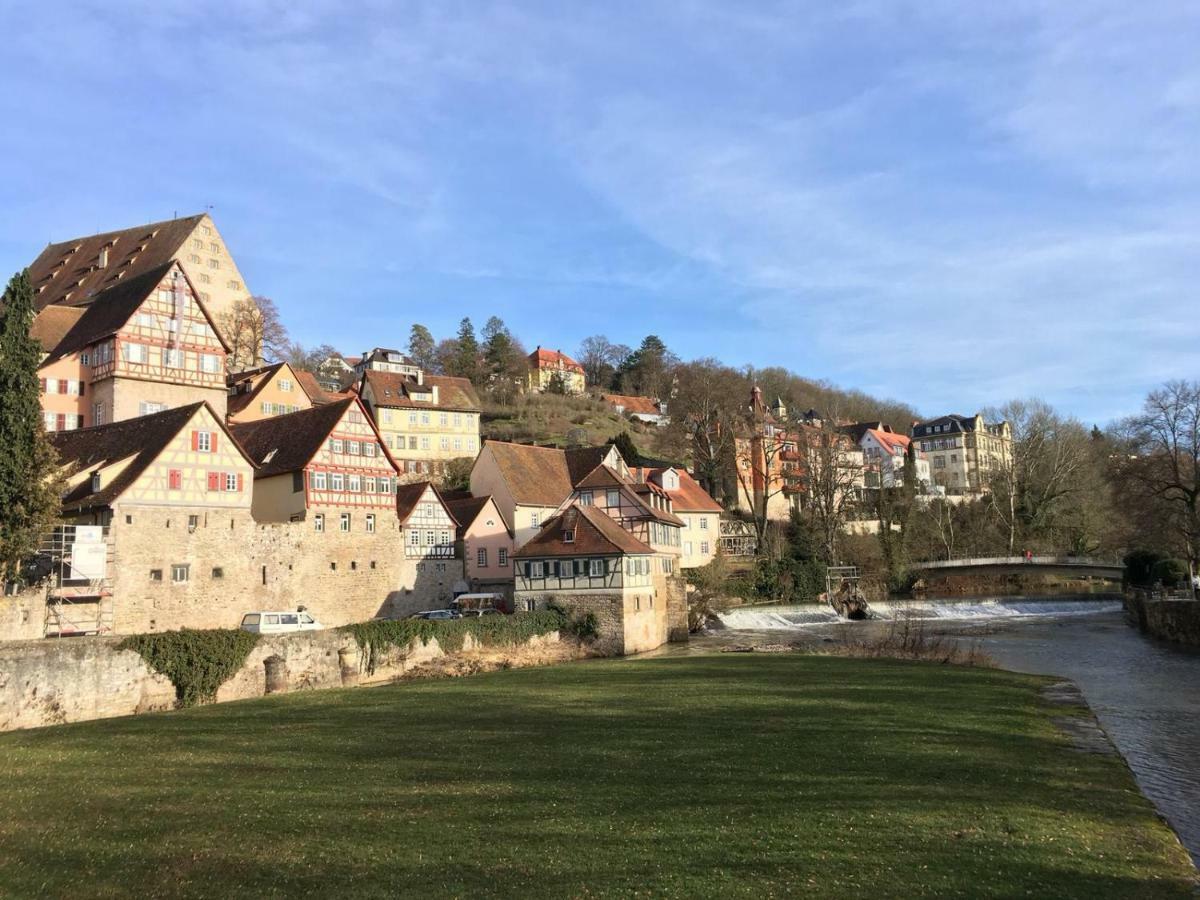Tiny Ferienwohnung Am Stadtpark Schwäbisch Hall Buitenkant foto