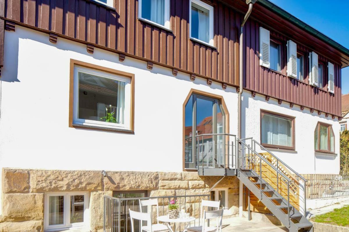 Tiny Ferienwohnung Am Stadtpark Schwäbisch Hall Buitenkant foto